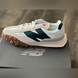Men’s New Balance XC-72. White and Green.  New in box. Size 12